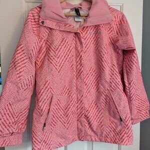 Columbia  Intercha Jacket -  Size Large - Shades of Pink   Preowned